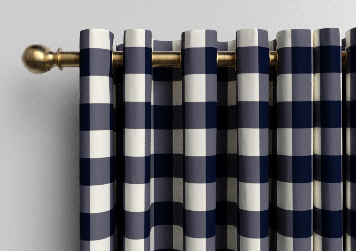 Gingham, Hudds - Made to Measure Curtains - Image 12